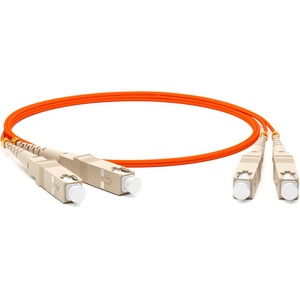Кабель оптический патч-корд Hyperline FC-D2-62-SC/PR-SC/PR-H-10M-LSZH-OR 10.0m