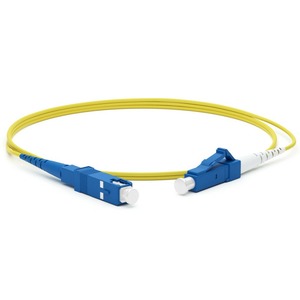 Кабель оптический патч-корд Hyperline FC-S2-9-LC/UR-ST/UR-H-50M-LSZH-YL 50.0m