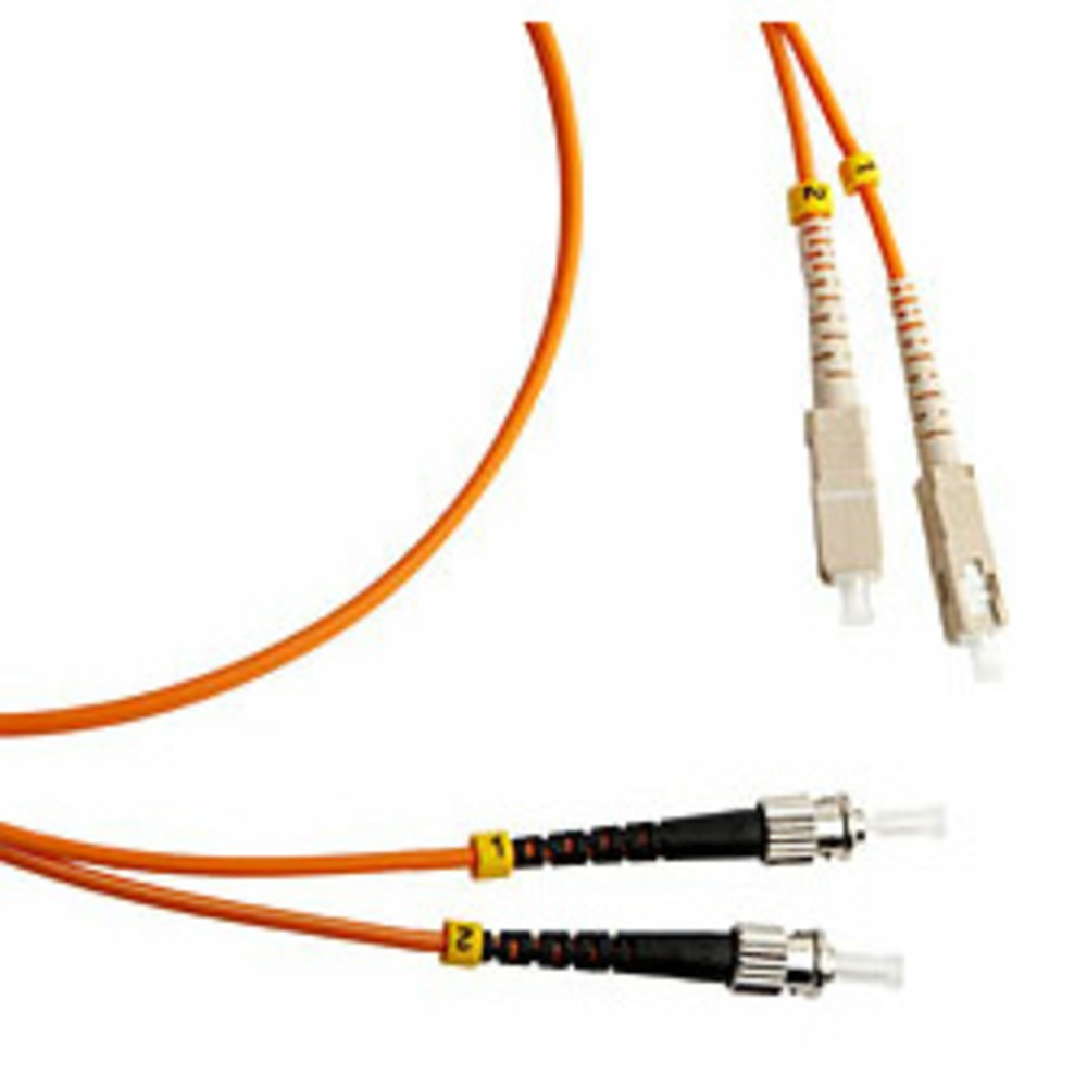Кабель оптический патч-корд Hyperline FC-D3-50-SC/PR-ST/PR-H-3M-PVC-OR 3.0m