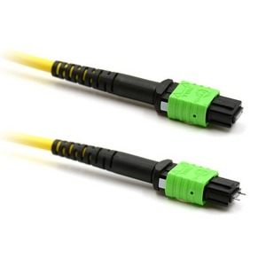 Патч-корд волоконно-оптический Hyperline FHD-MC3-9-MPOM12/US-MPOF12/US-A-1M-LSZH-YL 1.0m