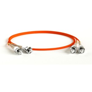 Патч-корд волоконно-оптический Hyperline FC-D2-62-ST/PR-ST/PR-H-1M-LSZH-OR 1.0m