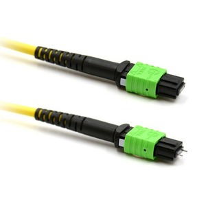 Патч-корд волоконно-оптический Hyperline FHD-MC3-9-MPOM12/AS-MPOM12/AS-A-15M-LSZH-YL 15.0m