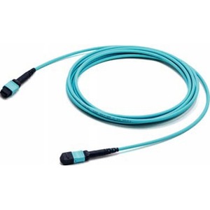 Патч-корд волоконно-оптический Hyperline FHD-MC3-504-MPOF12/PS-MPOF12/PS-B-10M-LSZH-AQ 10.0m