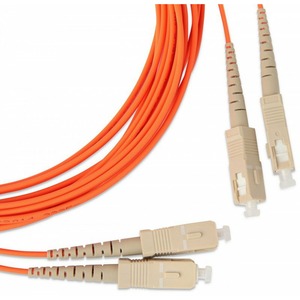 Патч-корд волоконно-оптический Hyperline FC-D2-50-SC/PR-SC/PR-H-2M-LSZH-OR 2.0m