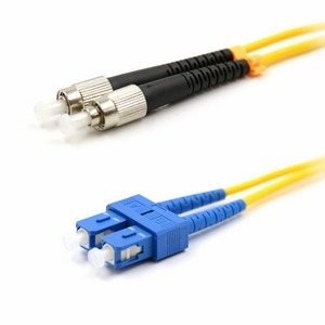 Патч-корд оптический переходной Rexant 50-2809-1 (SM), 9/125 (OS2), SC/UPC-FC/UPC, (Duplex), PVC, 1.0m