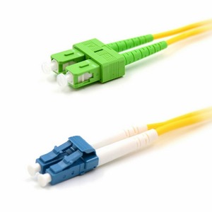 Патч-корд оптический переходной Rexant 50-2473-1 (SM), 9/125 (OS2), LC/UPC-SC/APC, (Duplex), PVC, 1.0m