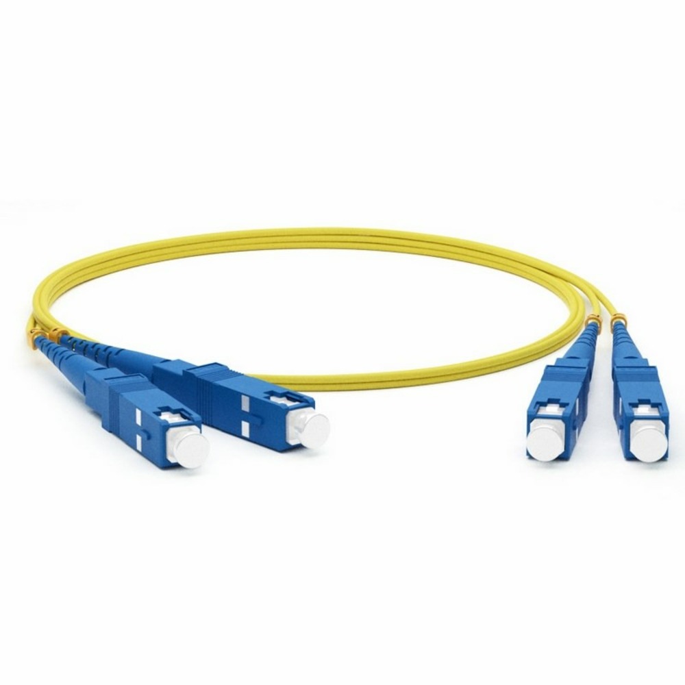 Патч-корд оптический соединительный Rexant 50-2011 (SM), 9/125 (OS2), SC/UPC-SC/UPC, (Duplex), LSZH, 1.0m