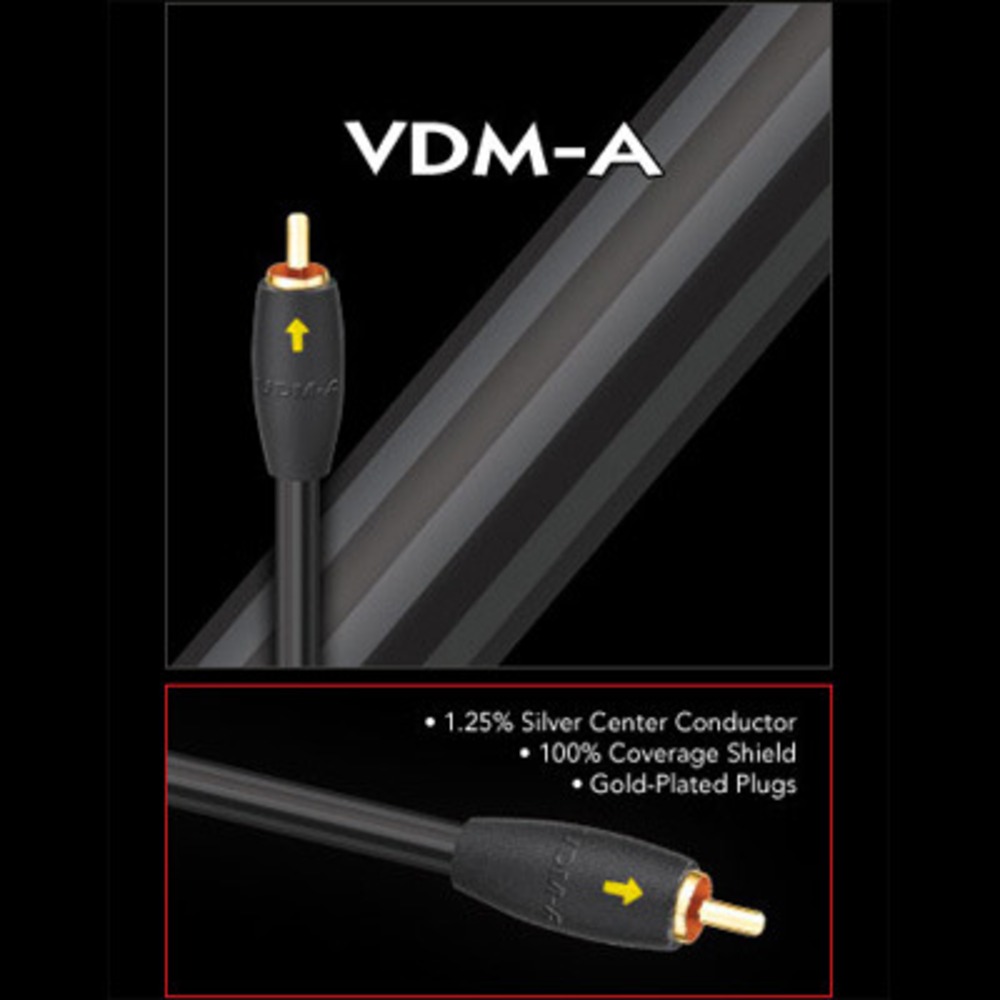 Кабель коаксиальный RCA - RCA Audioquest VDM-A RCA 1.5m