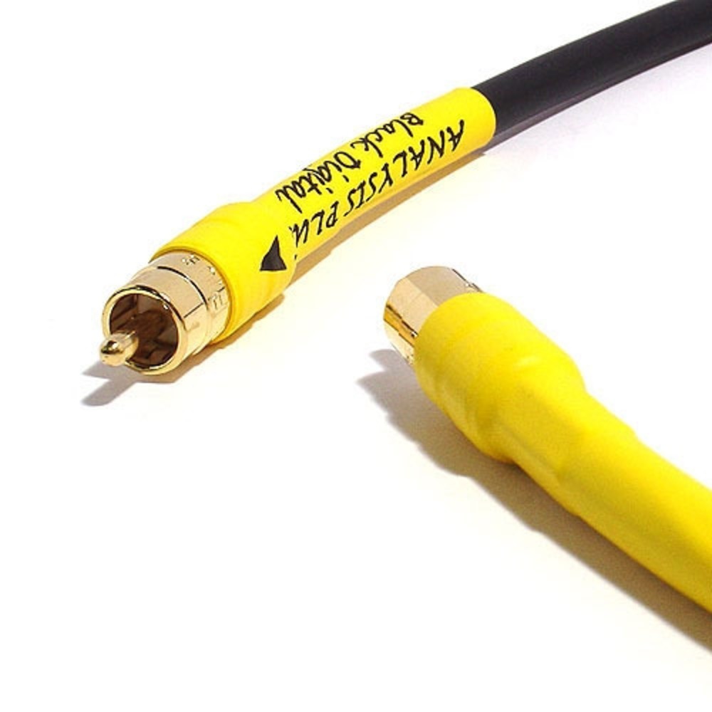 Кабель коаксиальный RCA - RCA Analysis Plus Black Digital Cable 1.0m