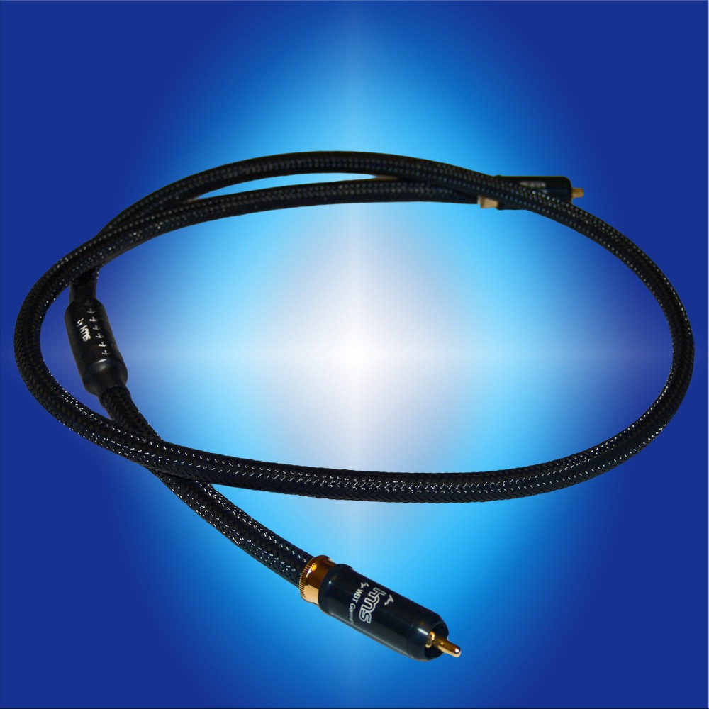 Кабель коаксиальный RCA - RCA HMS Elektronik Visione Digital SPDIF 75 Ohm WBT0102 1.5m