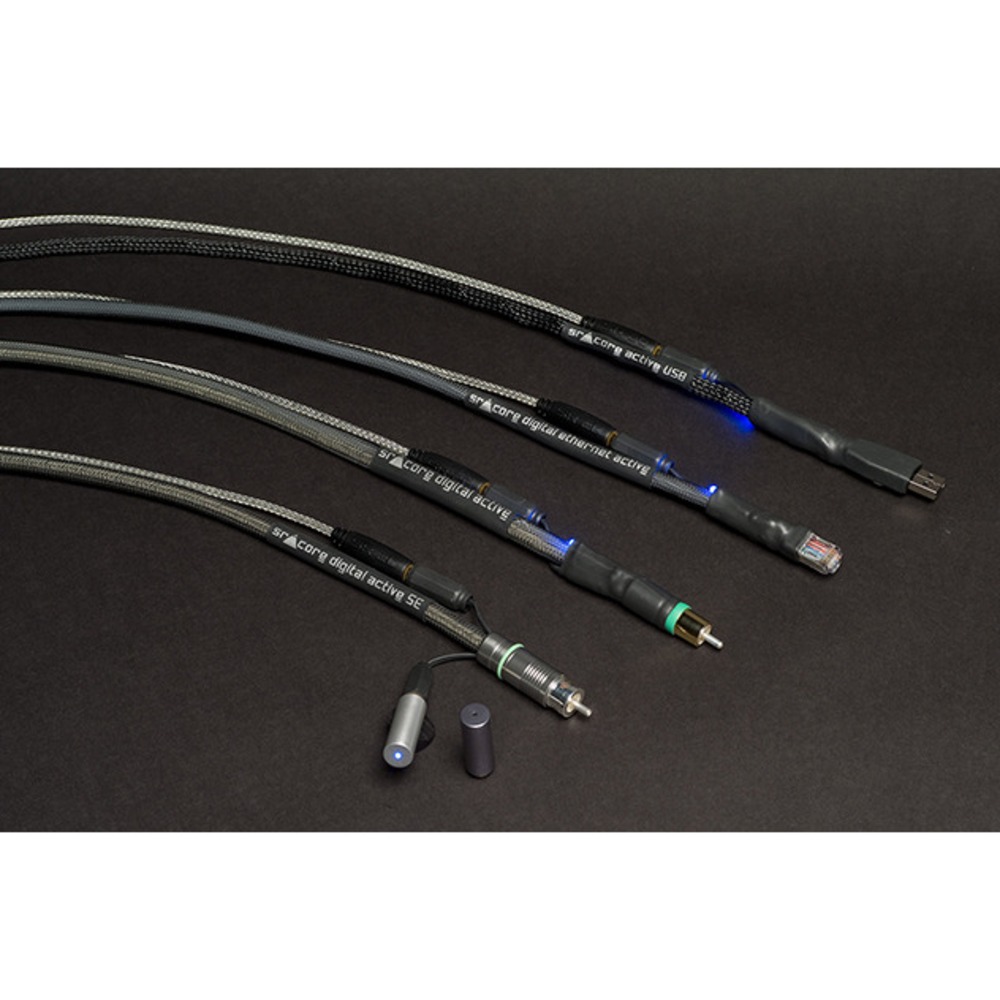 Кабель коаксиальный RCA - RCA Synergistic Research Core Digital Active Interconnect RCA-RCA 1.0m