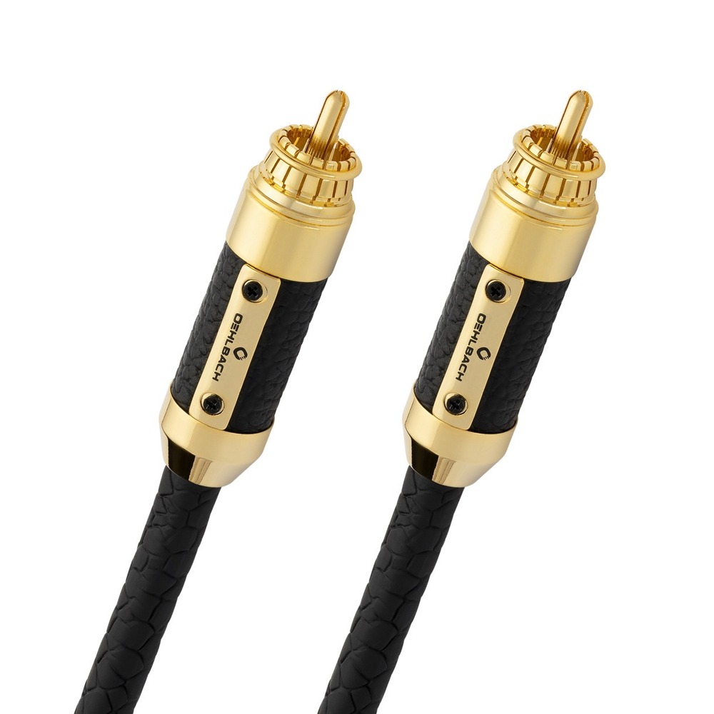 Кабель коаксиальный RCA - RCA Oehlbach 13826 State of the art Black Connection Digital 1.0m