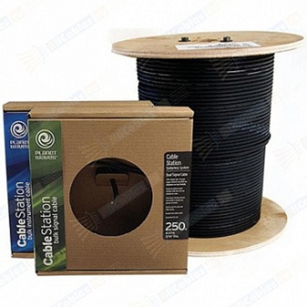 Кабель коаксиальный в нарезку Planet Waves Double HD Coax Black