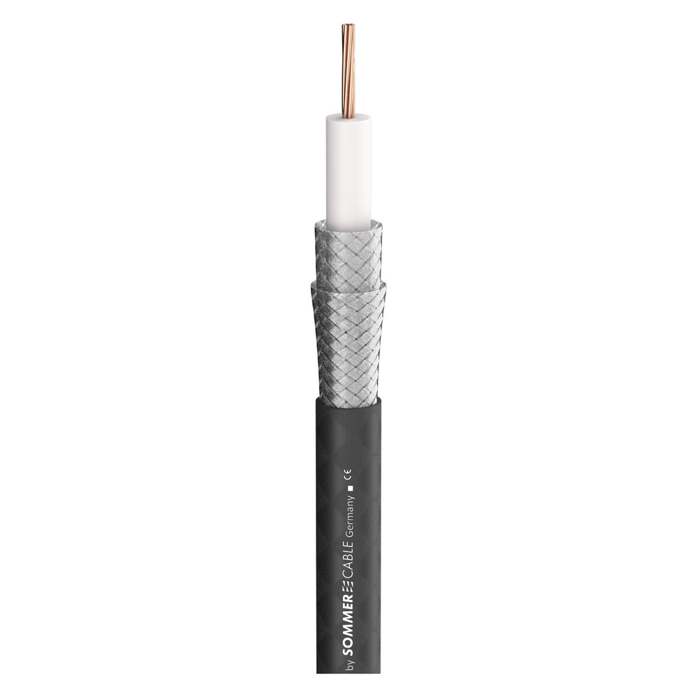 Коаксиальный кабель Sommer Cable 600-0211 SC-Vector Plus DZ Black
