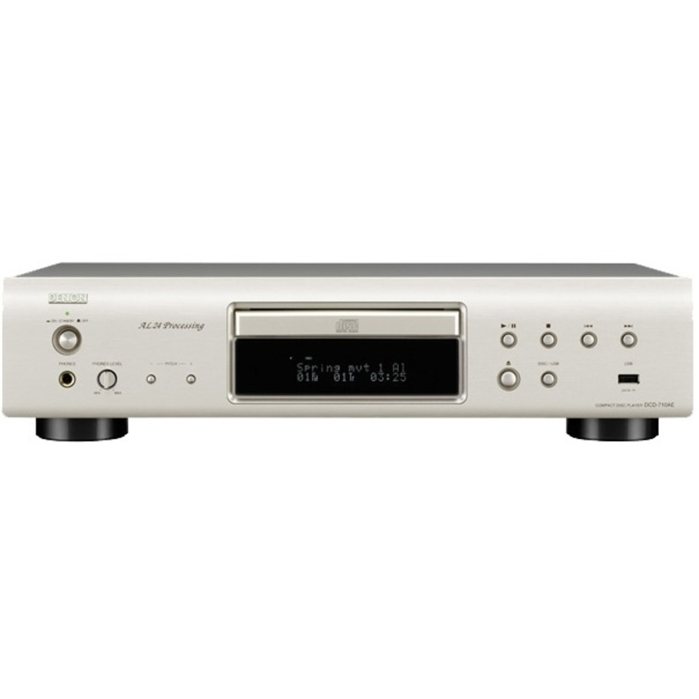 CD проигрыватель Denon DCD-710AE Silver