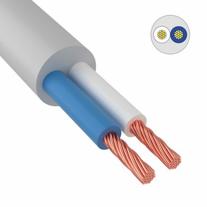 Провод соединительный ККЗ 01-8039-4 ПВС 2x6,0 мм 100 м белый ГОСТ 7399-97