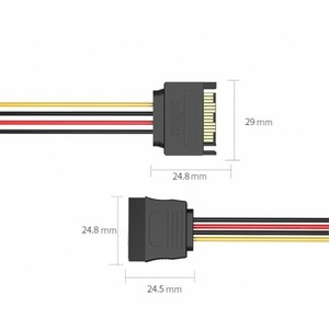 Кабель SATA Vention KDABY 0.3m