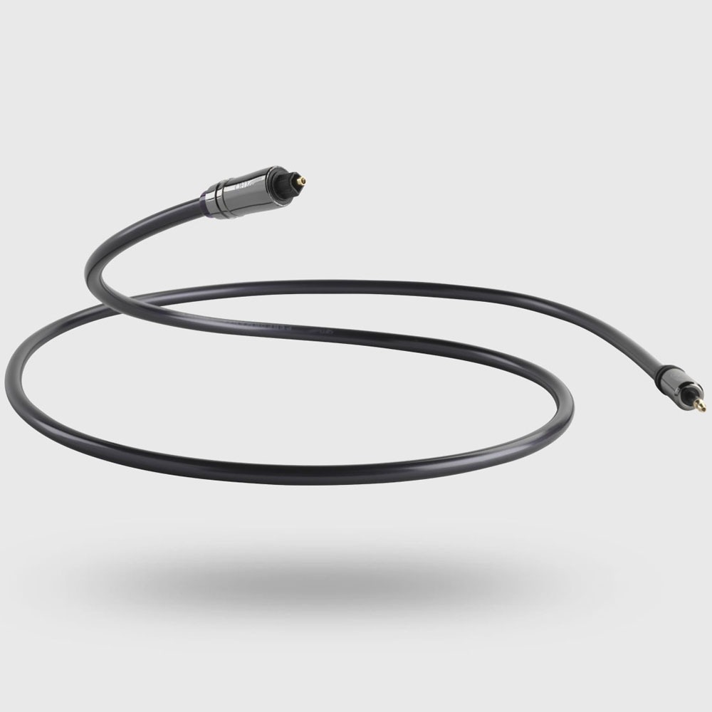 Кабель оптический Toslink - mini Toslink QED (QE7104) Performance Optical Graphite (Toslink-Mini) 5.0m