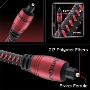 Кабель оптический Toslink - Toslink Audioquest OptiLink-3 1.0m