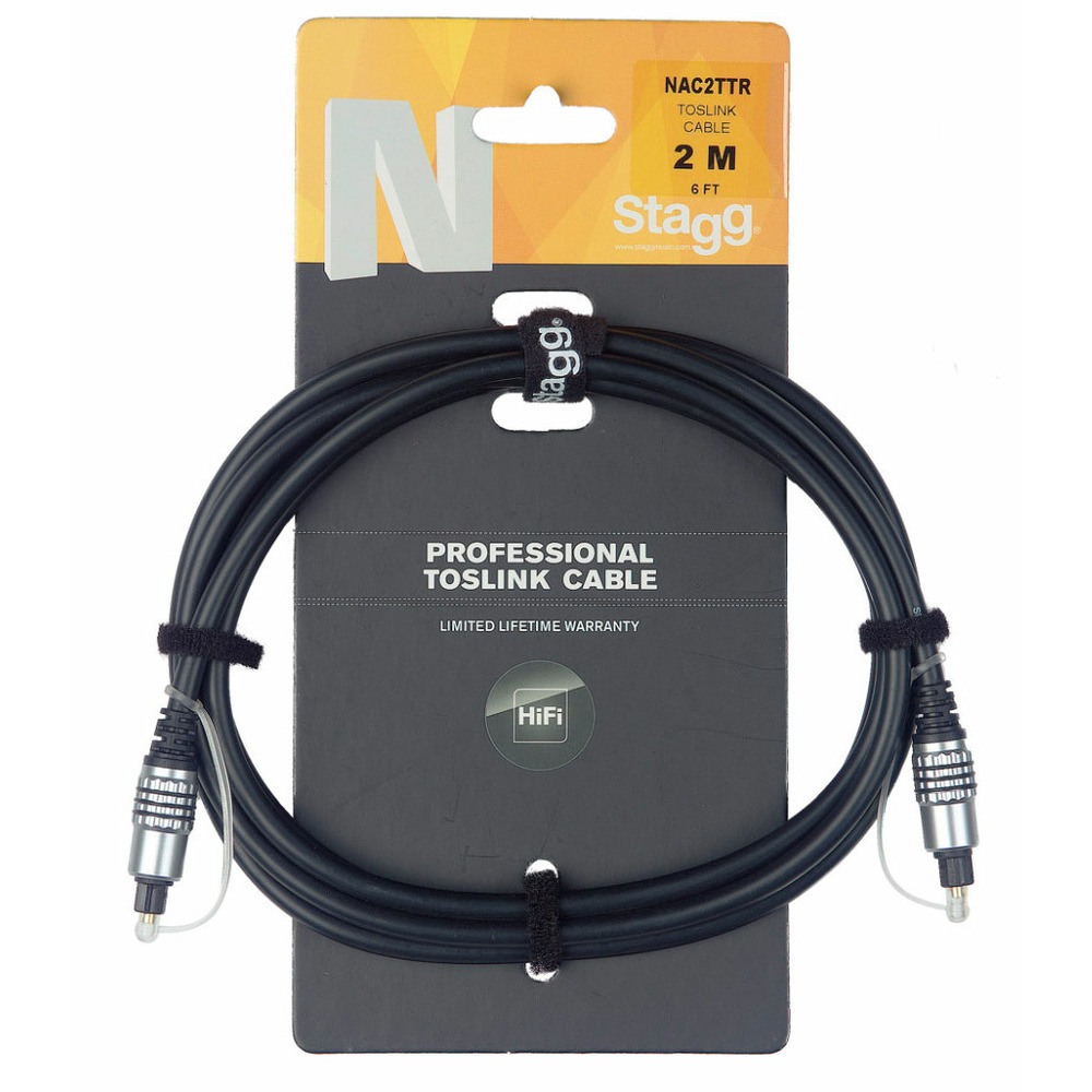Кабель оптический Toslink - Toslink Stagg NAC2TTR 2.0m
