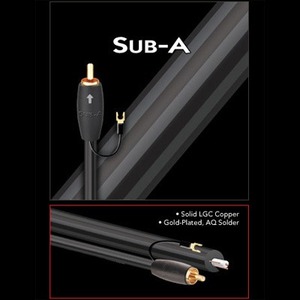 Кабель сабвуферный 1xRCA-1xRCA Audioquest Sub-A 2.0m