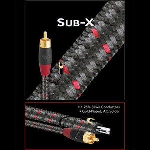 Кабель сабвуферный 1xRCA-1xRCA Audioquest Sub-X 9.0m