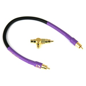 Кабель сабвуферный 1xRCA-1xRCA Analysis Plus Sub Oval T 0.3m