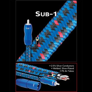 Кабель сабвуферный 1xRCA-1xRCA Audioquest Sub-1  9.0 m