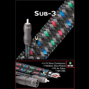 Кабель сабвуферный 1xRCA-1xRCA Audioquest Sub-3 9.0m
