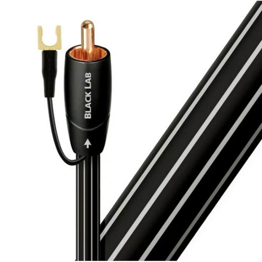 Кабель сабвуферный 1xRCA-1xRCA Audioquest Black Lab PVC 8.0m