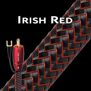 Кабель сабвуферный 1xRCA-1xRCA Audioquest Irish Red PVC 8.0m