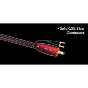 Кабель сабвуферный 1xRCA-1xRCA Audioquest Irish Red PVC 8.0m