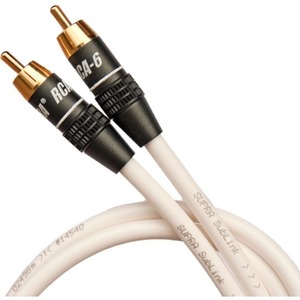 Кабель сабвуферный 1xRCA-1xRCA Supra SubLink White 15.0m