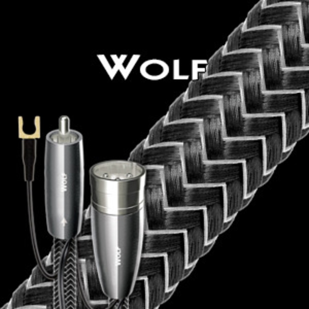 Кабель сабвуферный 1xRCA-1xRCA Audioquest Wolf 5.0m