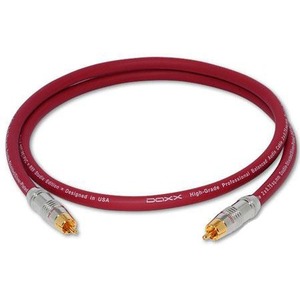 Кабель сабвуферный 1xRCA-1xRCA DAXX W89-10 1.0m
