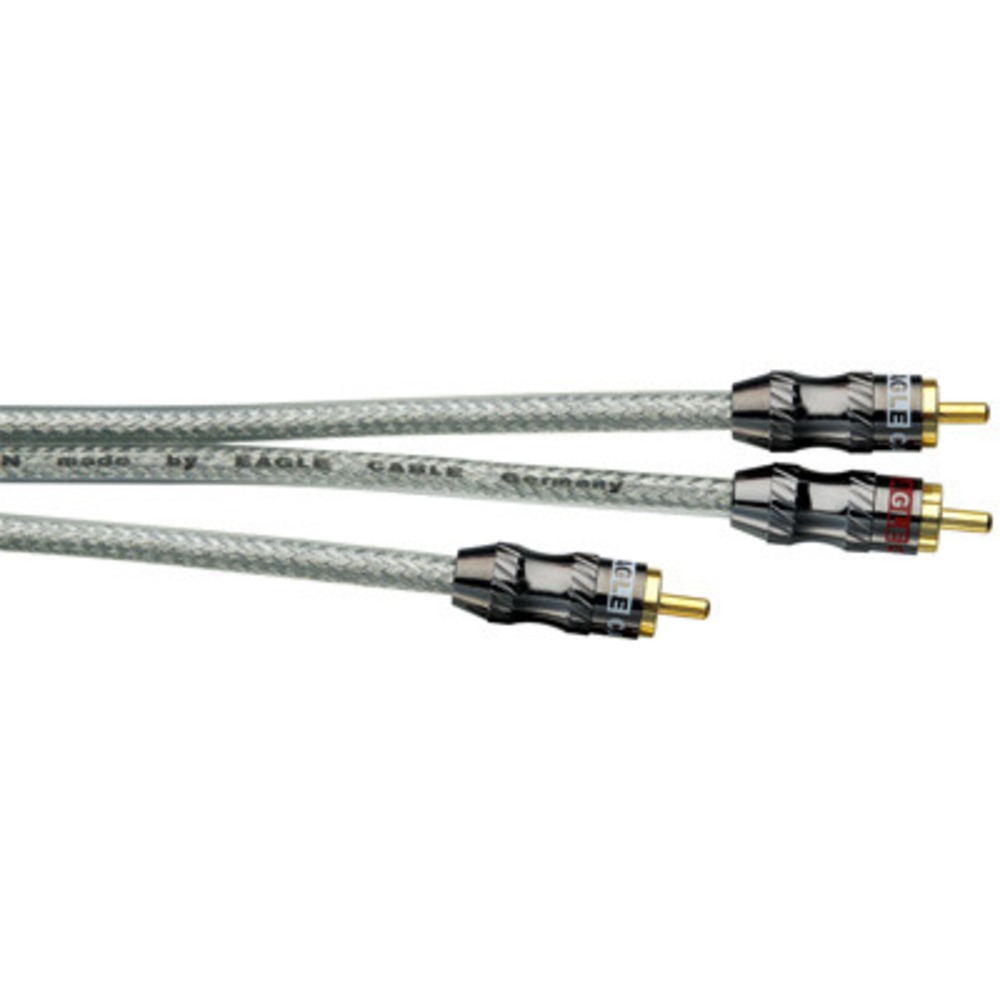 Кабель сабвуферный 1xRCA - 2xRCA Eagle Cable 31322108 MC 70 Y-Subwoofer 8.0m