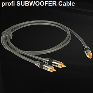 Кабель сабвуферный 1xRCA - 2xRCA GoldKabel Profi Subwoofer Cable 7.5m