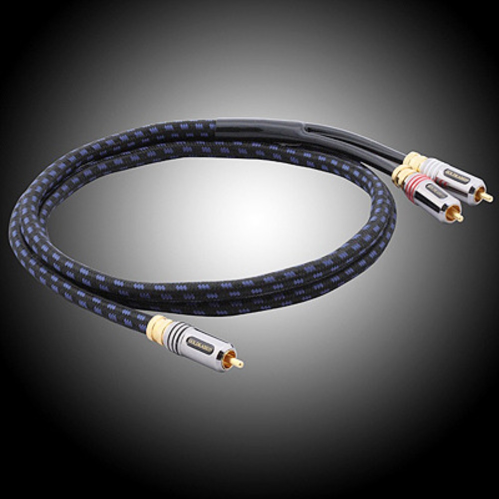 Кабель сабвуферный 1xRCA - 2xRCA GoldKabel Highline Subwoofer Cable 5.0m