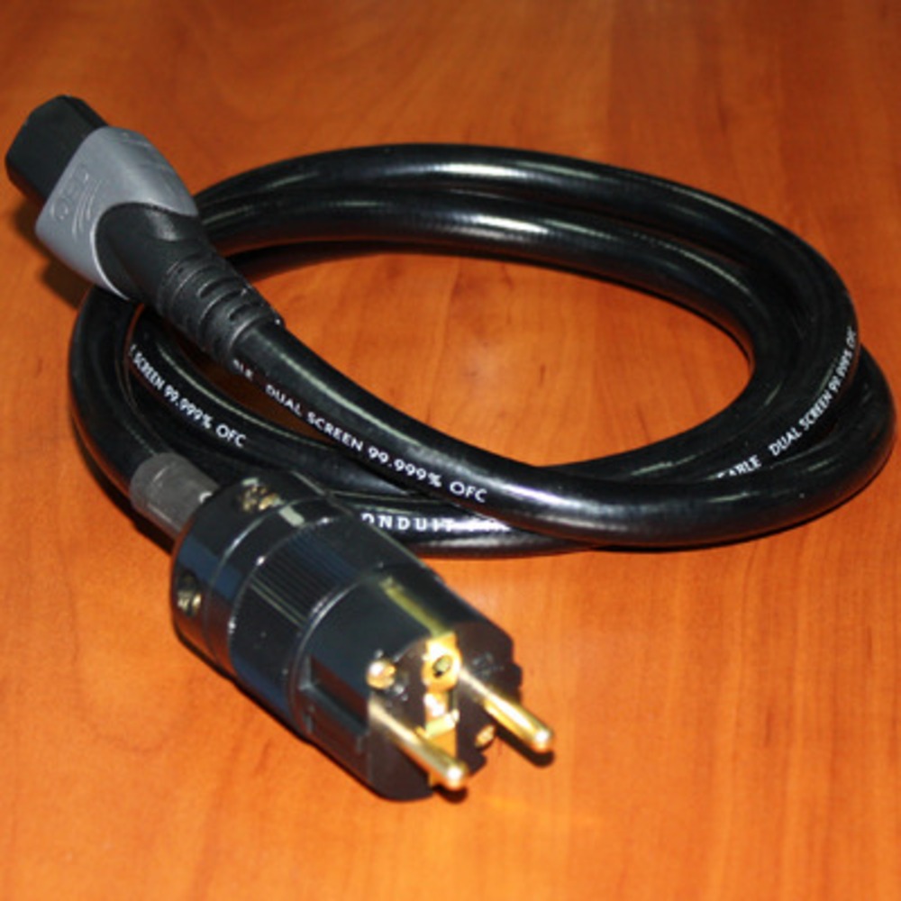 Кабель силовой Schuko - IEC C13 QED Qonduit M-PMC/EU 1.5m