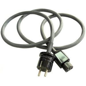 Кабель силовой Schuko - IEC C13 Systems And Magic Black Wire 1.5m
