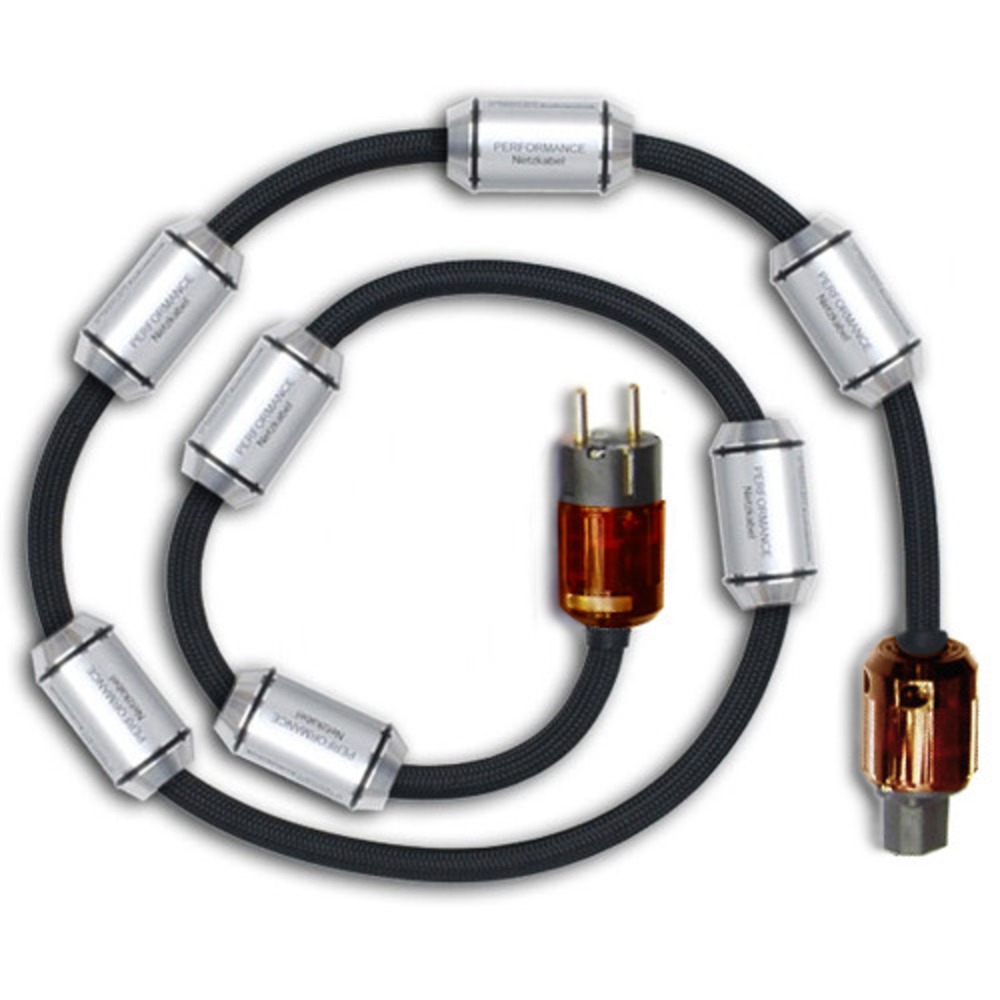 Кабель силовой Schuko - IEC C13 Fisch Audiotechnik Performance-7 Gold-Palladium 1.5m