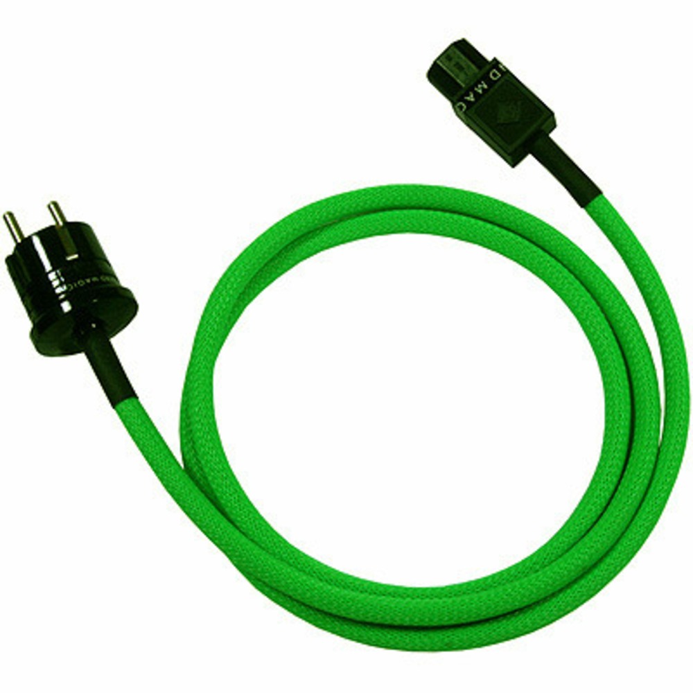 Кабель силовой Schuko - IEC C13 Systems And Magic Joker Neon Green 1.5m