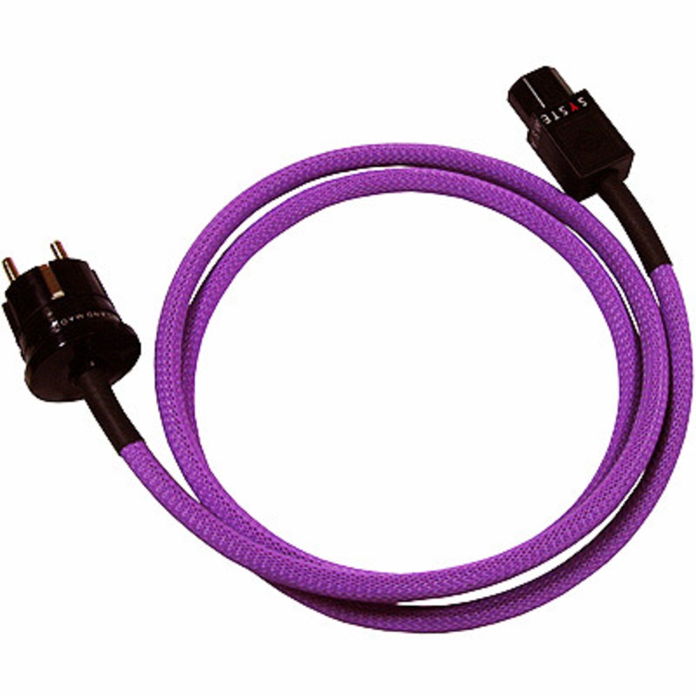 Кабель силовой Schuko - IEC C13 Systems And Magic Joker Violet 1.5m