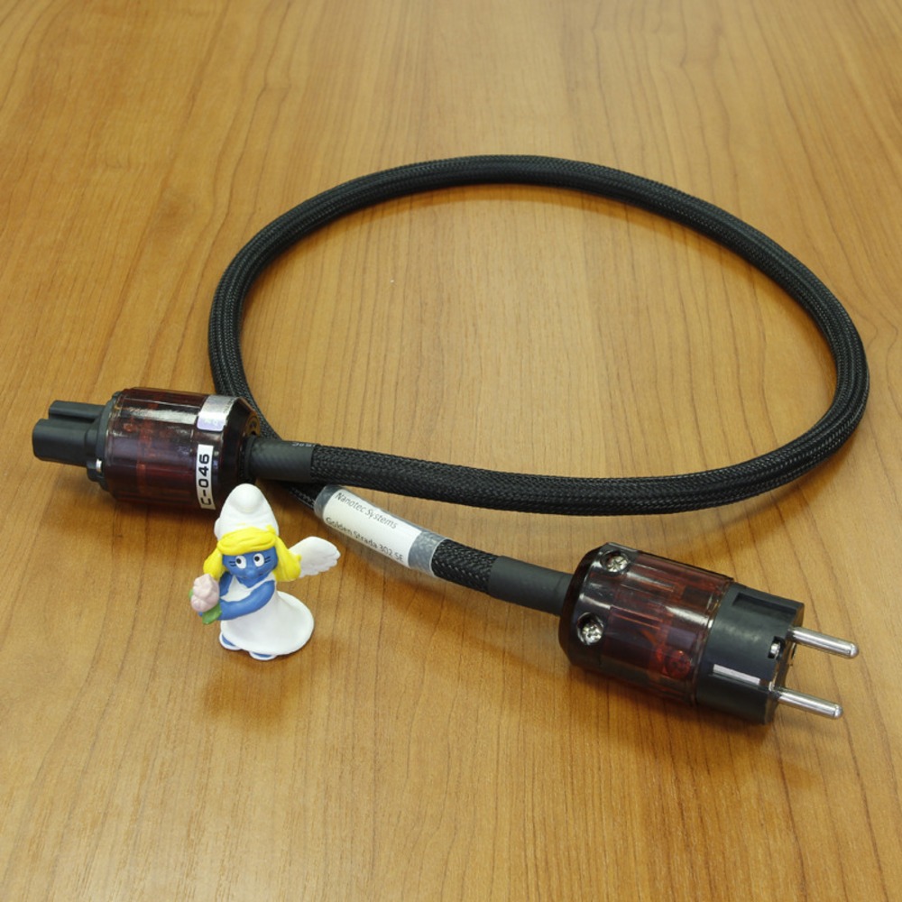 Кабель силовой Schuko - IEC C13 Nanotec Systems Golden Strada 302 SE (Oya-046e/046) 1.0m