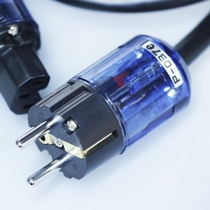 Кабель силовой Schuko - IEC C13 Ultimate Audio Power Cable PCC-1.4 SE (Ult-037e Blu/037 Blu) 1.0m