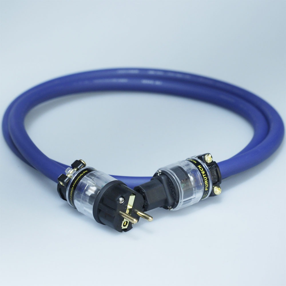 Кабель силовой Schuko - IEC C13 Furutech FP-3TS20 SE (Fur-E11Cu/11Cu) 1.0m