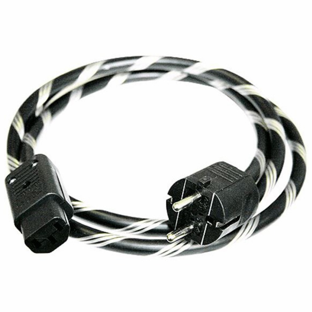 Кабель силовой Schuko - IEC C13 Studio Connection Carbon Screen Power Cord (IEC C15) 1.0m