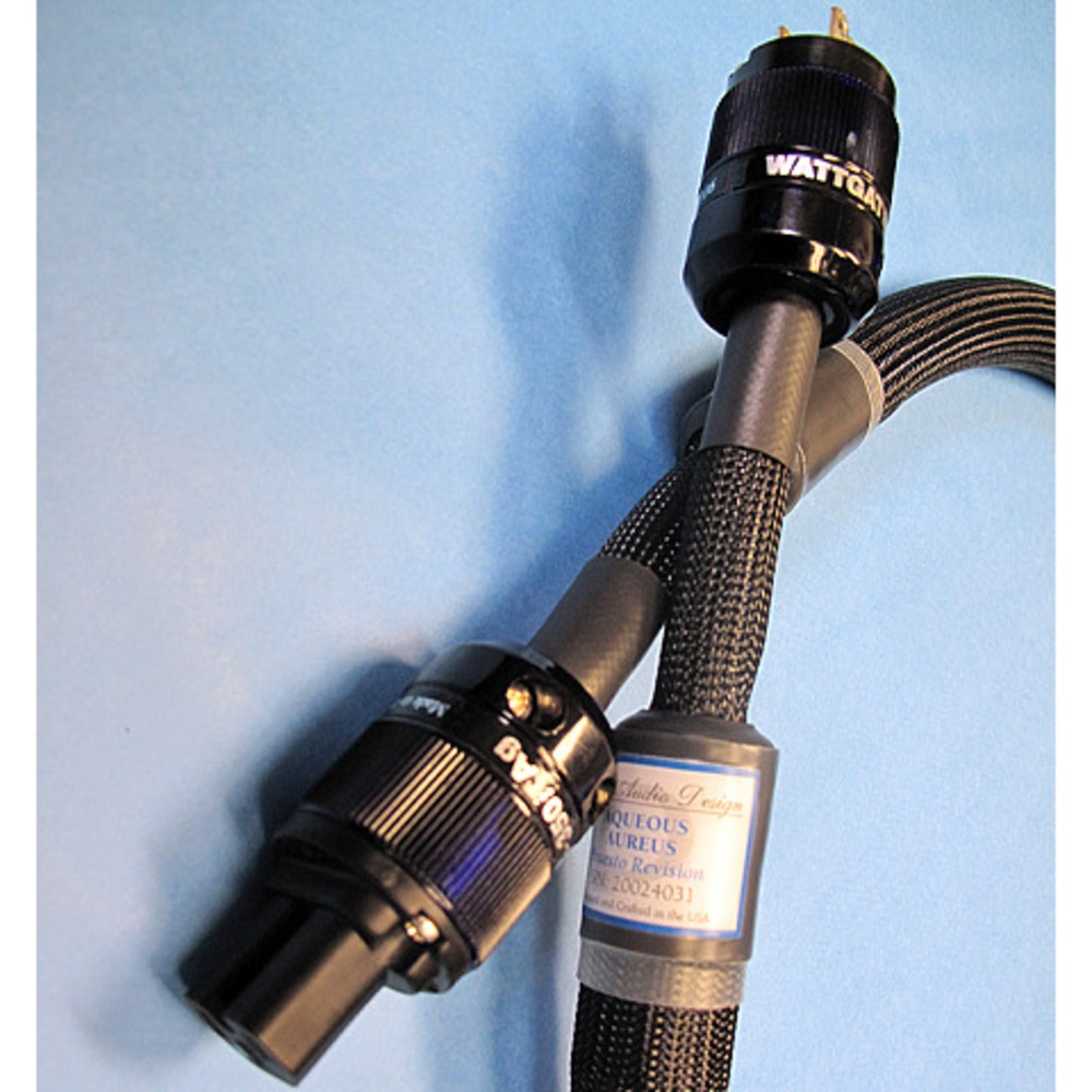 Силовой кабель Purist Audio Design Aqueous Aureus AC Power Cord  Luminist Revision 1.5m