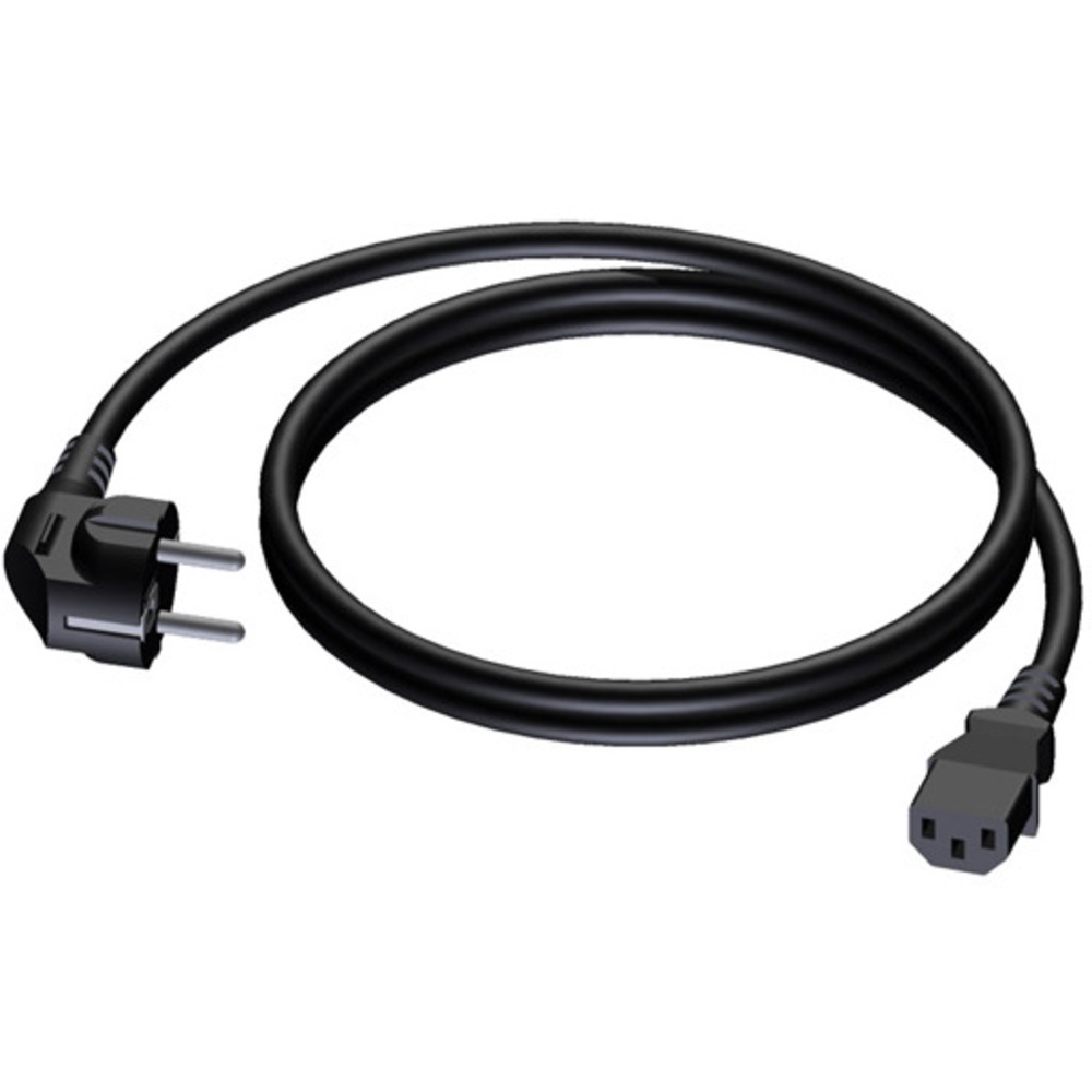 Кабель силовой Schuko - IEC C13 Procab CAB490/1 1.0m