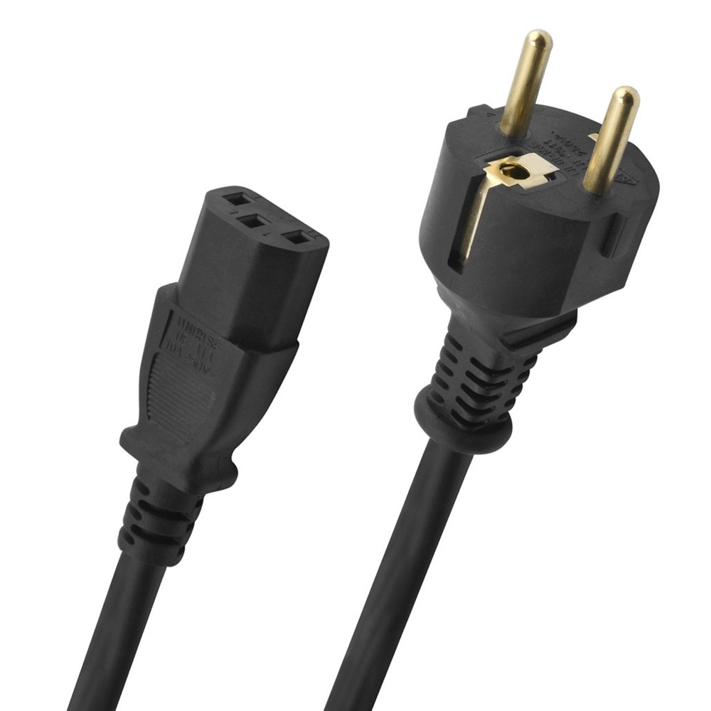 Кабель силовой Schuko - IEC C13 Oehlbach 17041 Performance Powercord C13 Black 3.0m